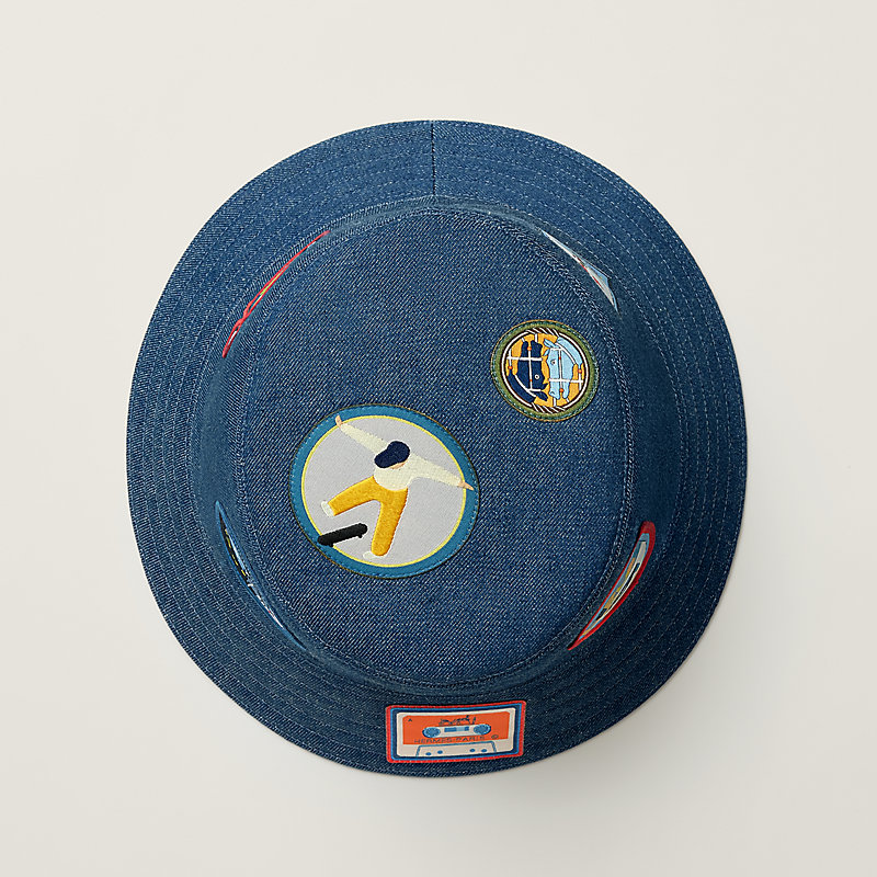 Hermes デニムバケハ Harper Emile Hermès bucket hat | Hermès Canada